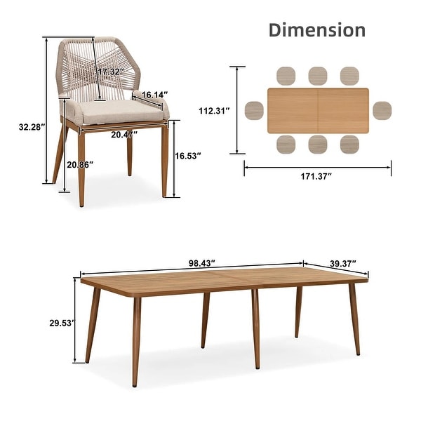 PURPLE LEAF Patio Dining Chair Set 2 Pieces Metal Wicker Rattan Chairs For Outside Porch Garden Modern Outdoor Furniture Seating Ppl06 Ds02 Sks