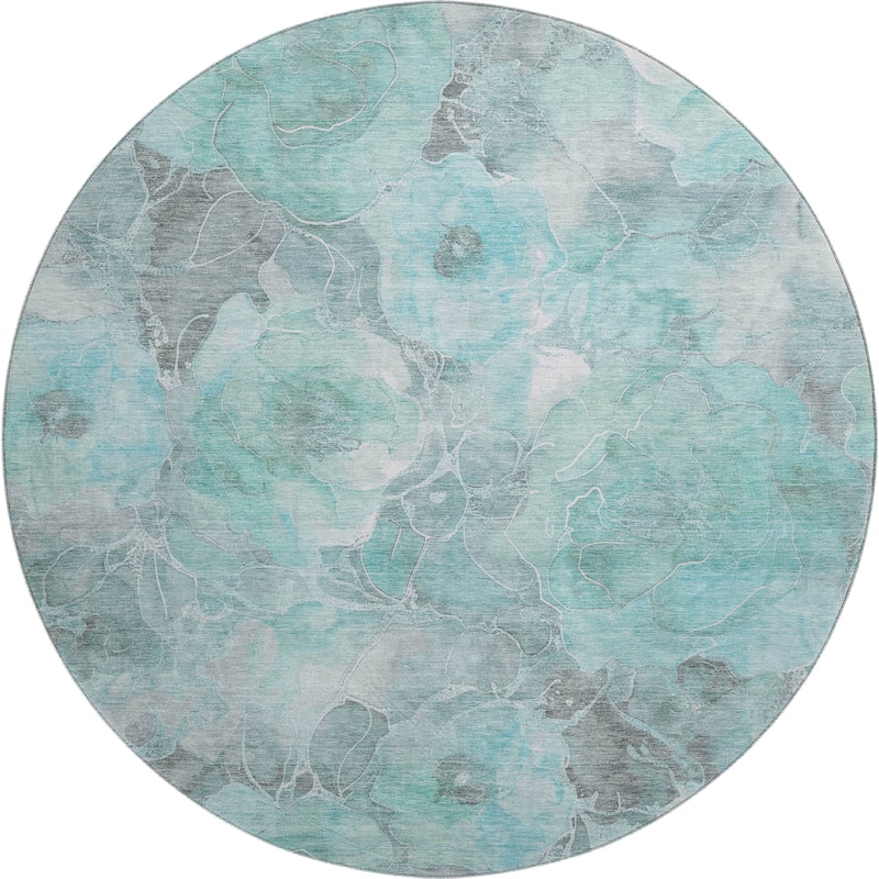 Premium Washable Super Soft Modern Floral Mayfield Rug