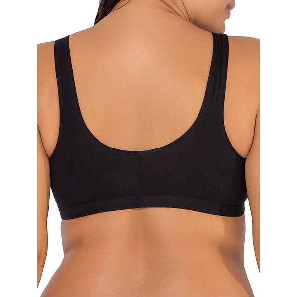 women's front close sports bra