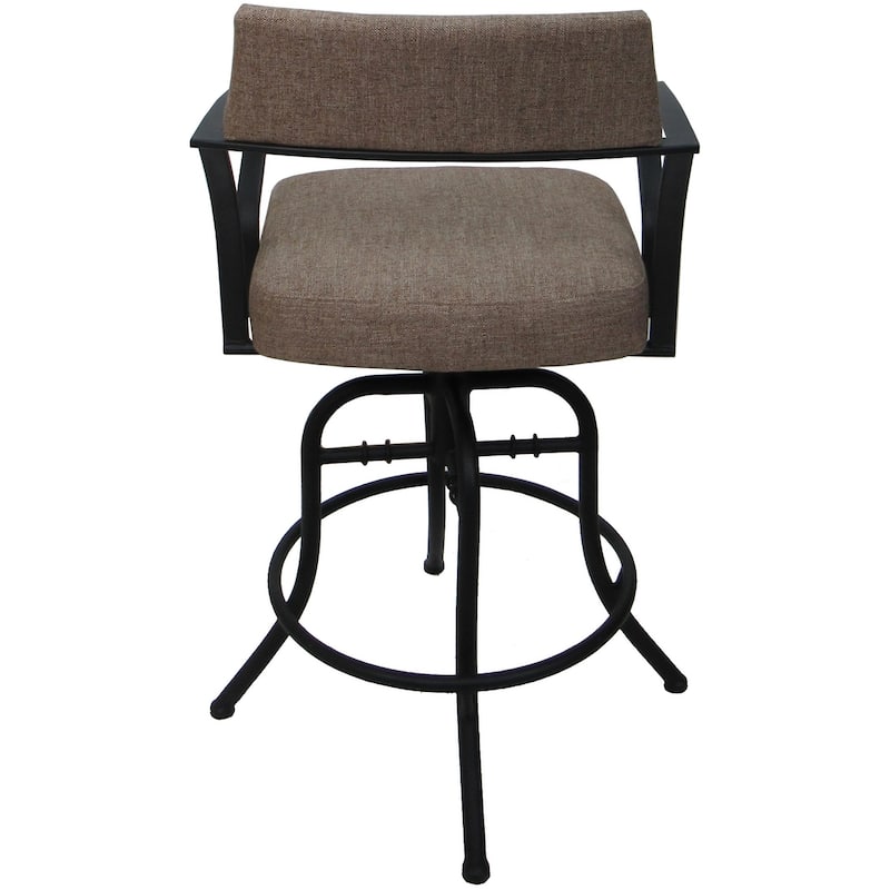 Carolina Tan Swivel Tilt Counter 26" or Bar 30" Metal Bar Stool
