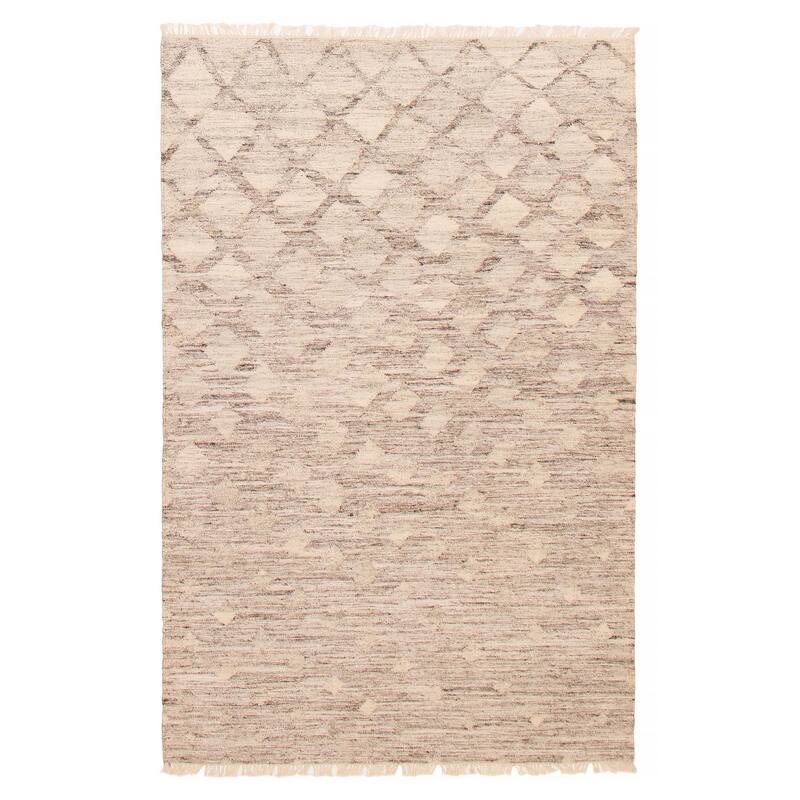 Ankara Grey Kilim 5'0" x 7'10" - 5'0 x 7'10 - Grey - 5'0 x 7'10