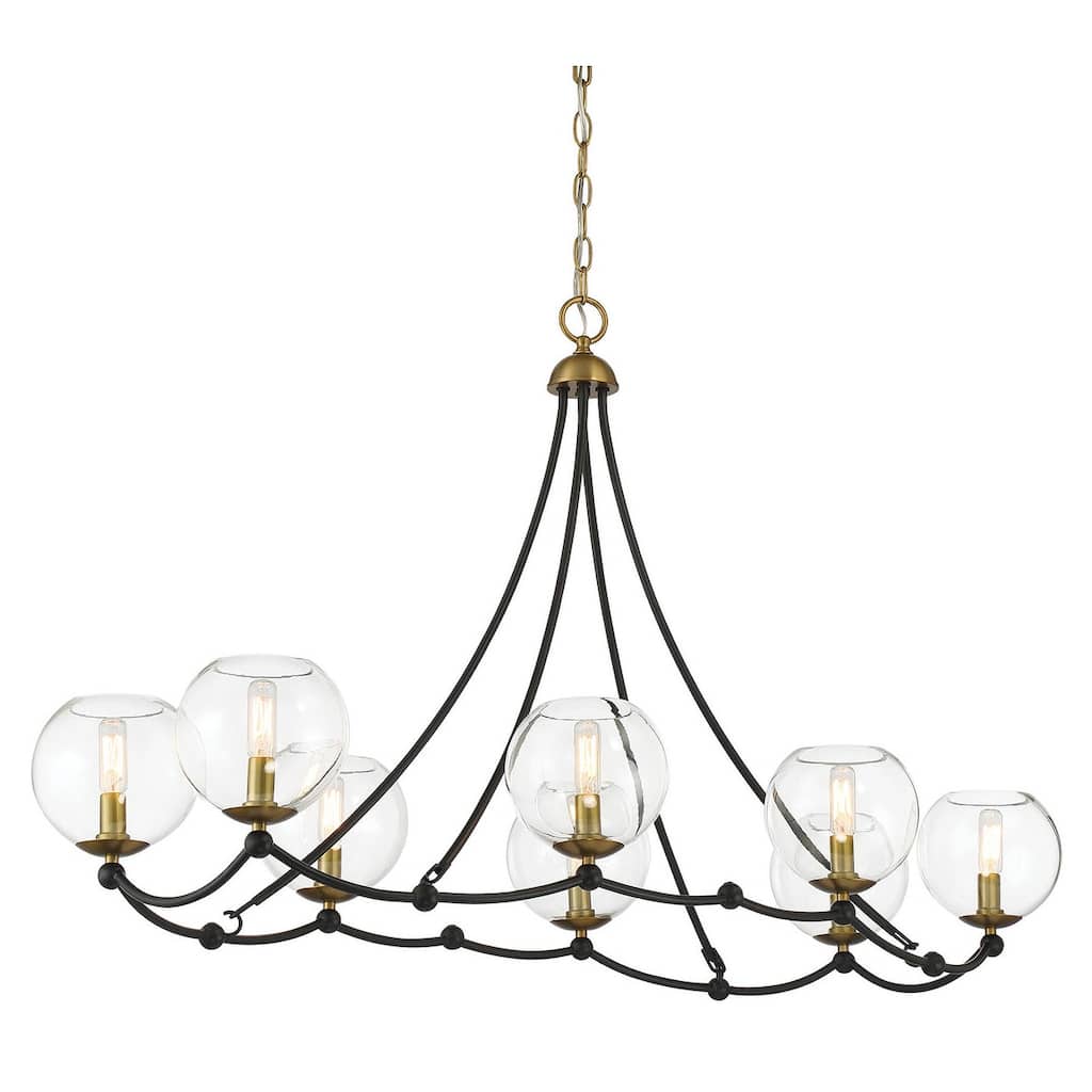 Minka Lavery 5068 Kearney Park 8 Light 44" Wide Vantage Chandelier