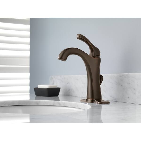 Shop Delta 592 Dst Addison Single Hole Bathroom Faucet With Pop Up