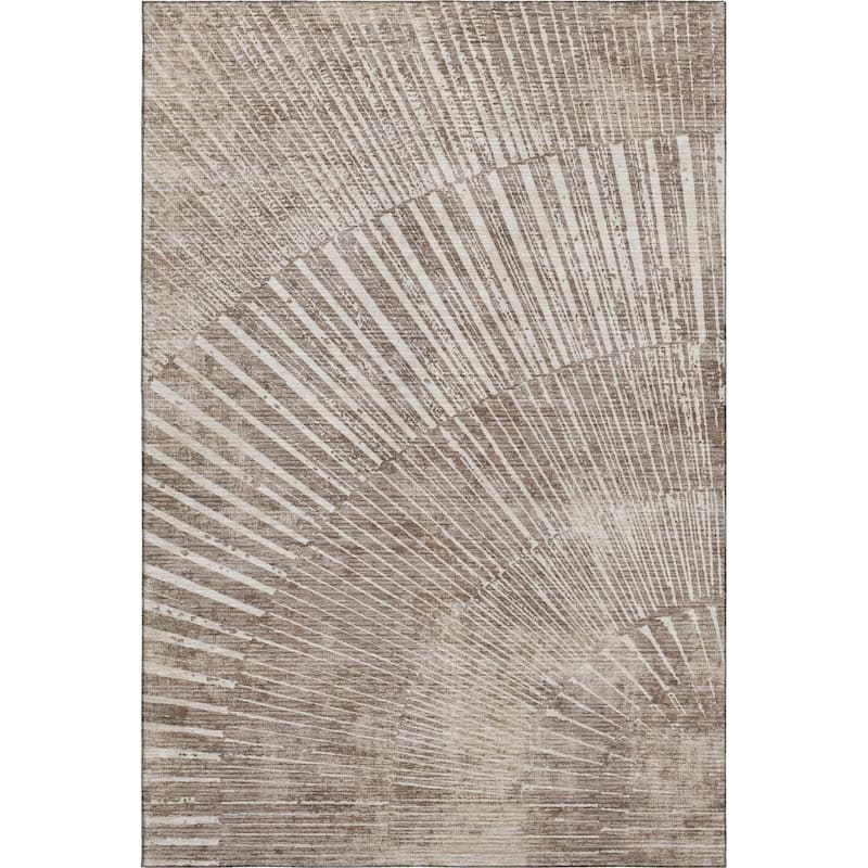 Premium Washable Super Soft Modern Starburst Mayfield Rug