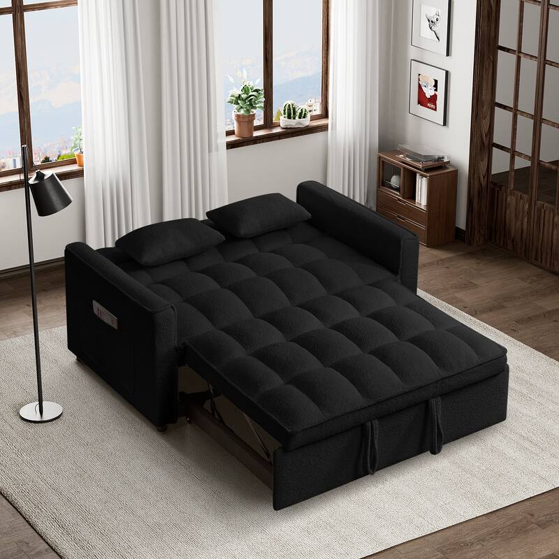 Ouyessir 3 in 1 Multi-Functional Convertible Sleeper Sofa Bed