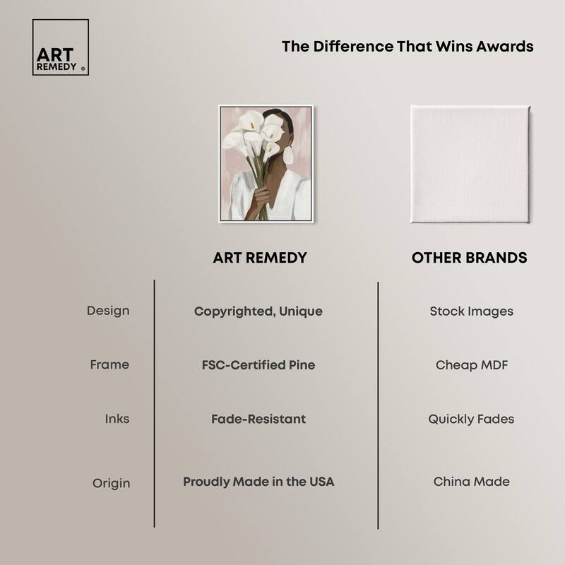Linea I Canvas by Art Remedy