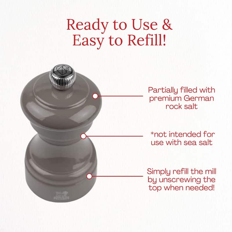 Peugeot Bistro 4 Inch Salt Mill