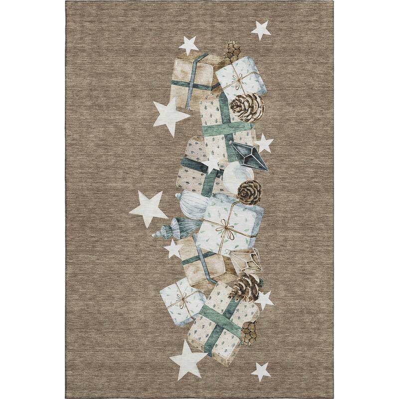 Premium Washable Super Soft Christmas Presents Mayfield Rug