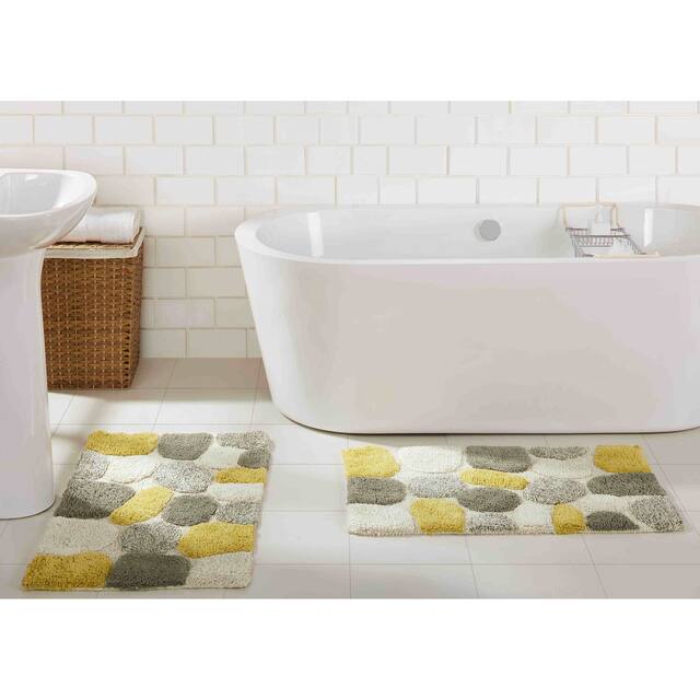 Chesapeake Pebbles 2pc Bath Rug Set