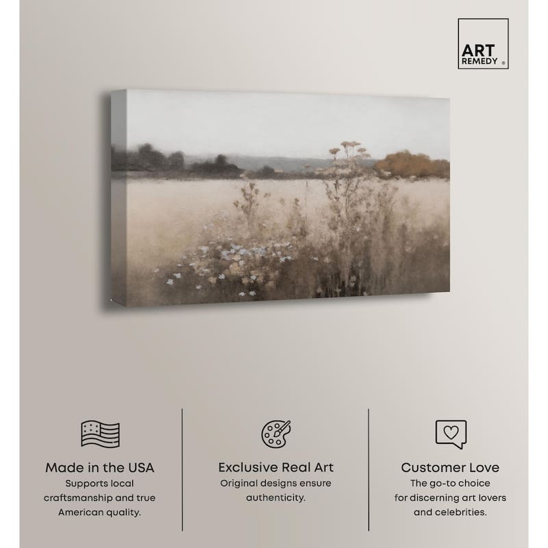 Distant Grove Canvas by Art Remedy, Gallery Wrapped