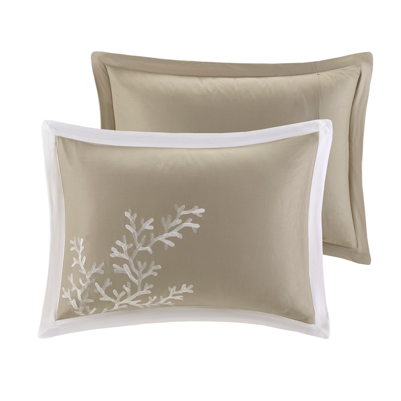 Harbor House Coastline Khaki Cotton Duvet Cover Set