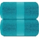 preview thumbnail 86 of 92, White Classic Luxury Cotton Oversized Bath Sheet 35x70 - Set of 2