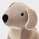 preview thumbnail 3 of 2, Expobazaar Soft Duke (Almond Peach) Stuffed Toy