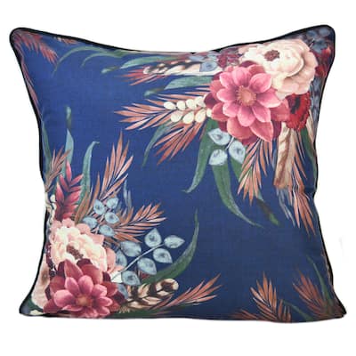 Tartan Floral Decorative Pillow from Your Lifestyle by Donna Sharp
