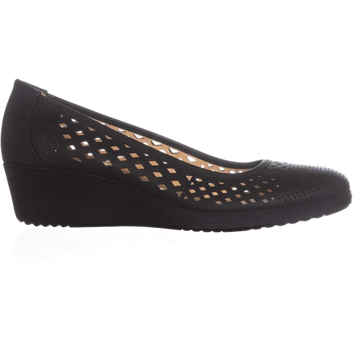 naturalizer brina laser cut wedge pump