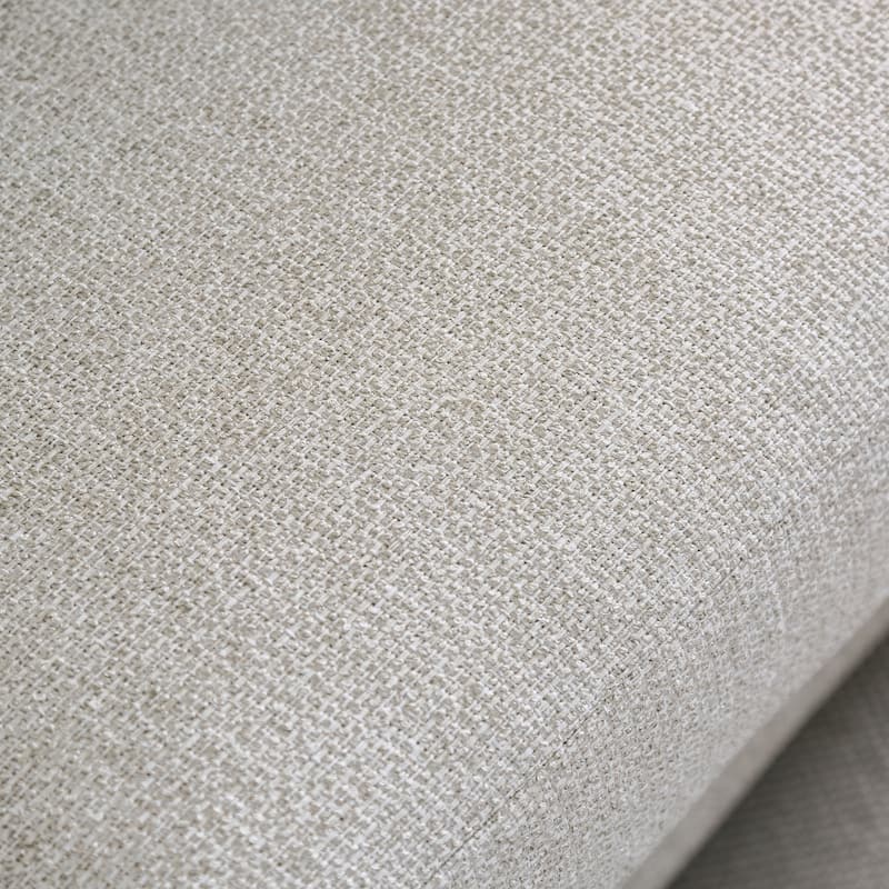 Zito Transitional Grey Linen Fabric Padded Sofa by Furniture of America