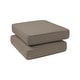preview thumbnail 8 of 67, Haven Way Universal Outdoor Ottoman Cushion (Set of 2) Taupe