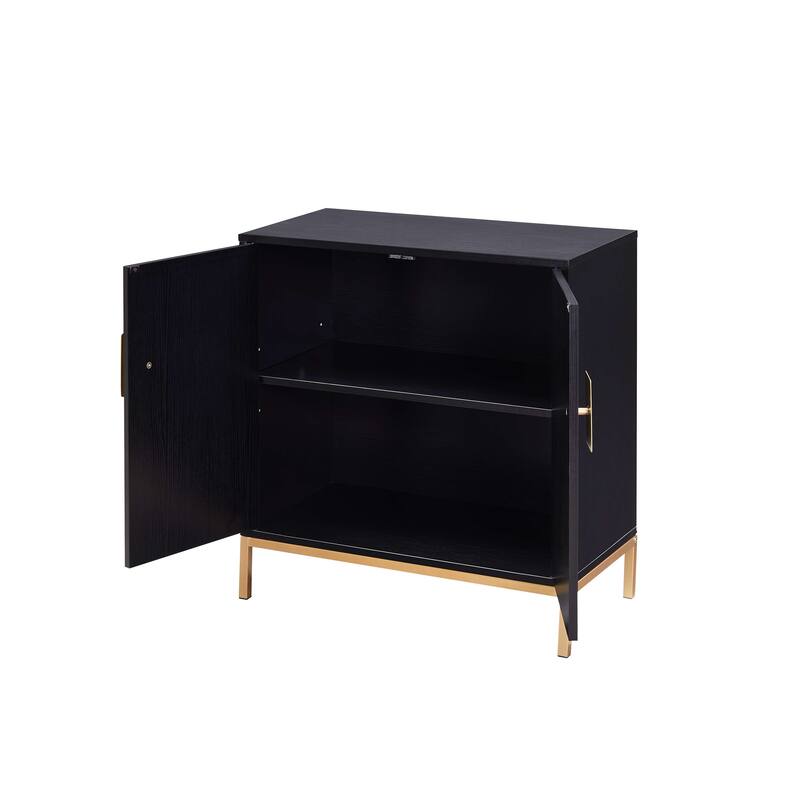 Modern Wooden Accent Sideboard Buffet Storage Cabinet