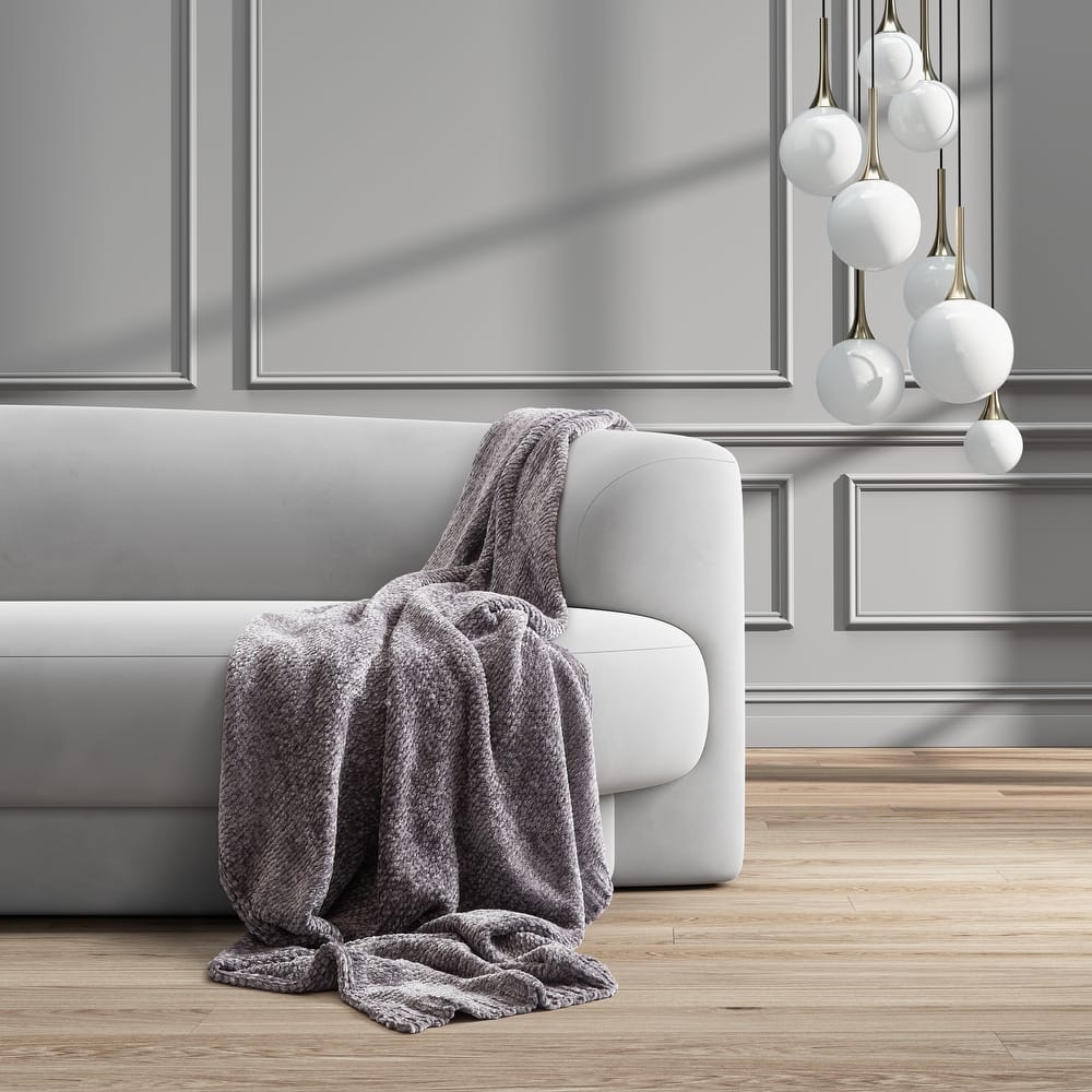 J. Queen New York Birmingham Chenille Throw