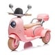 preview thumbnail 6 of 25, 12V Two-seater Kids Ride On Electric Motorcycle,Three Wheels Kids toy with Slow Start,Multi-function player,USB,Bluetooth