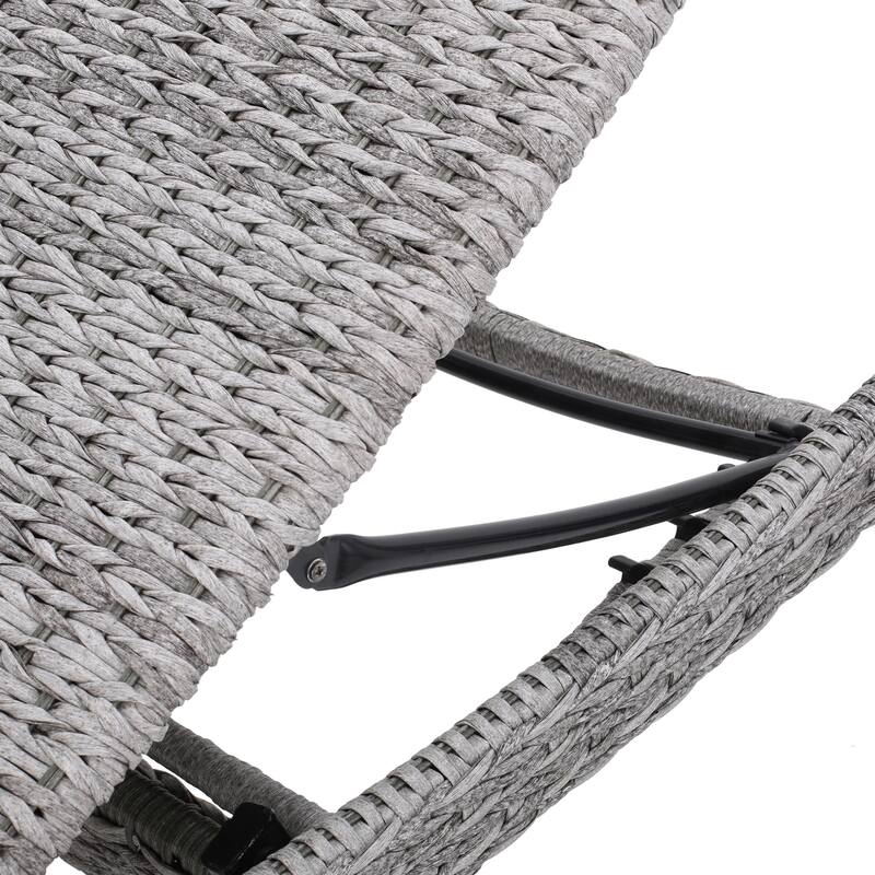 Crete Wicker Chaise Lounge