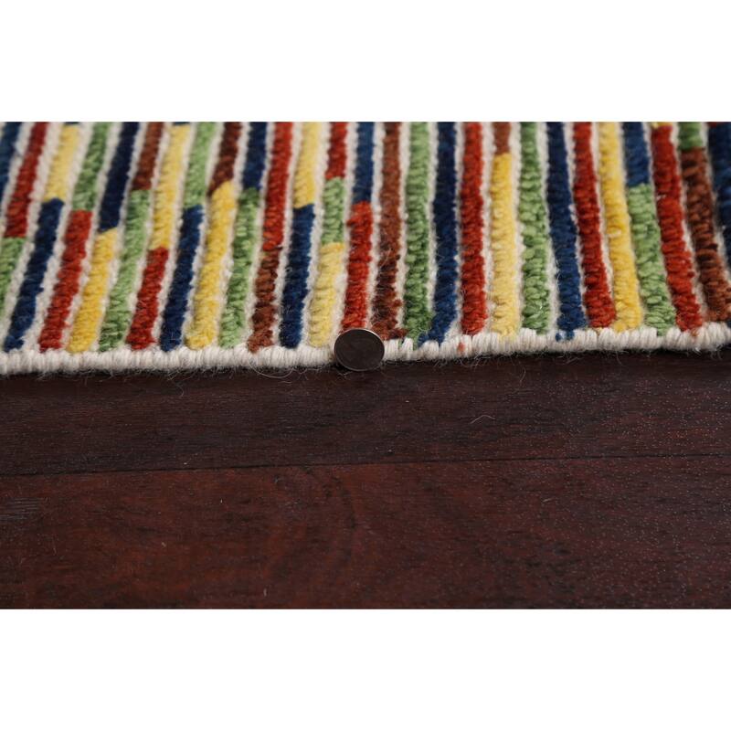 Modern Moroccan Oriental Home Decor Area Rug Handmade Wool Carpet - 5'4" x 7'7"