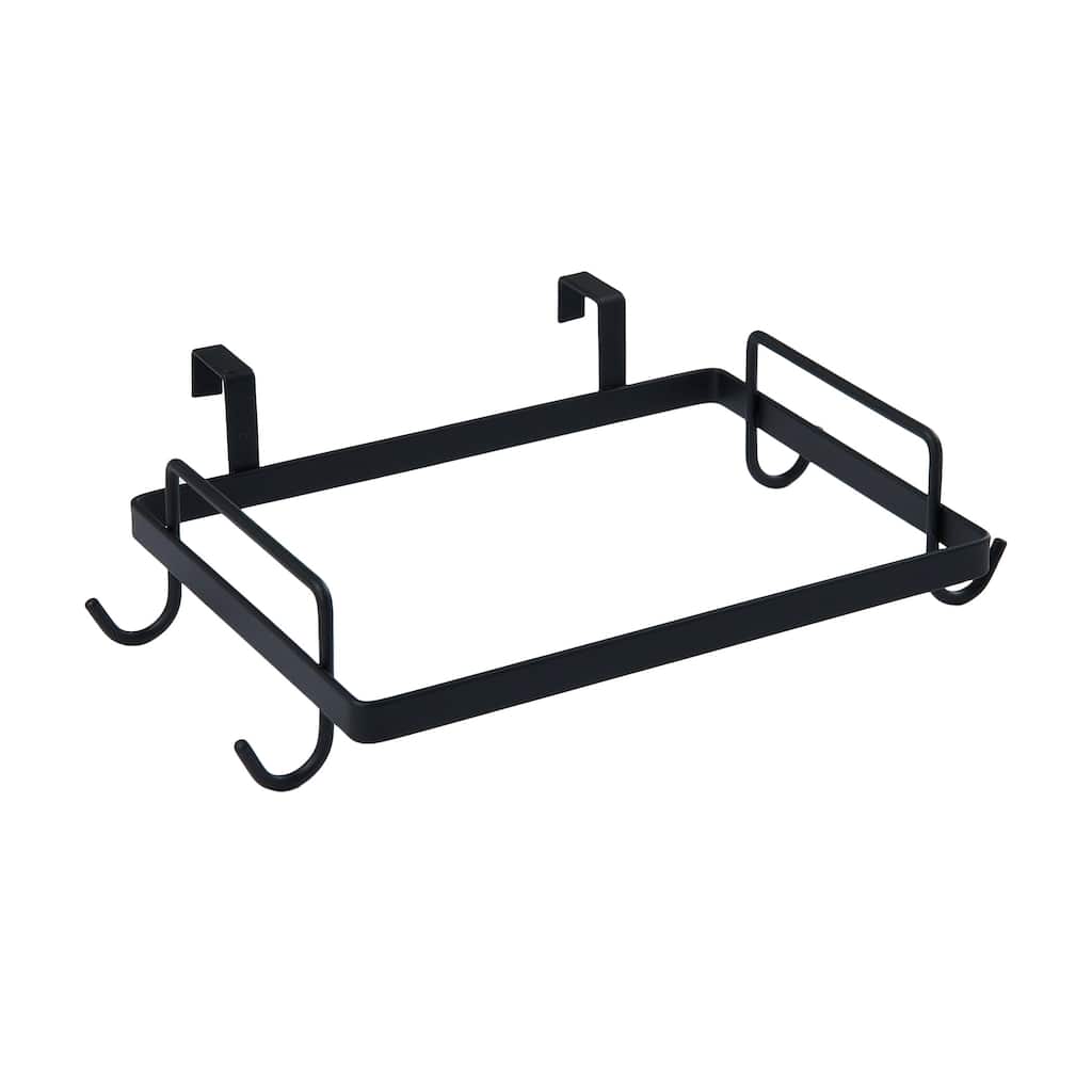 Household Essentials Metal Trash Bag Holder - 10.4"L x 7.1"W x 2.8"H