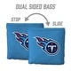 preview thumbnail 4 of 3, Tennessee Titans NFL Dual Sided Pro Stop & Slide Cornhole Bags