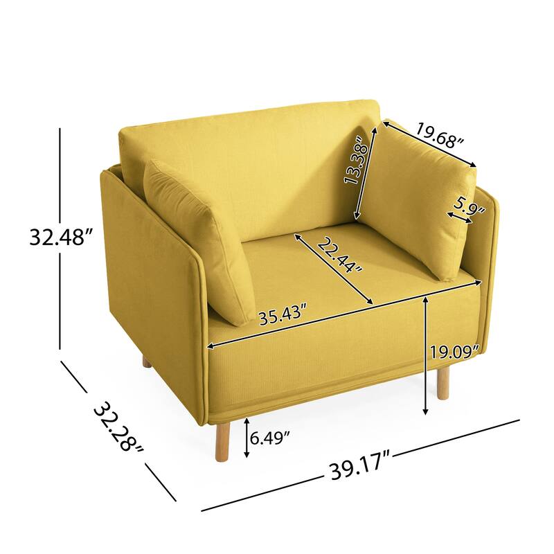 Modern Accent Chair Lounge Chair for Living Room