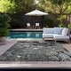 preview thumbnail 48 of 135, Machine Washable Indoor/ Outdoor Modern Floral Chantille Rug