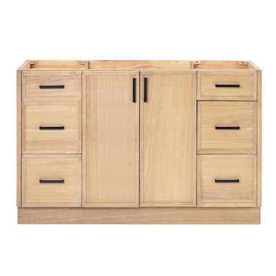 Ariel K54-BC Kelly 54" Double Free Standing Vanity Cabinet Only