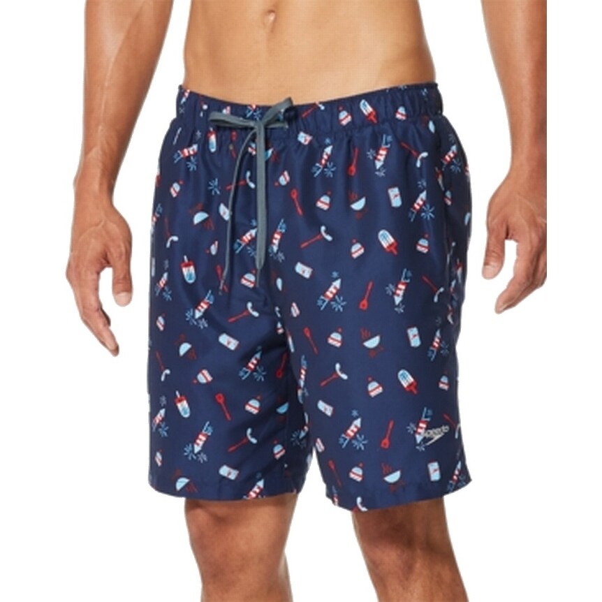 men's fourth of july swim trunks