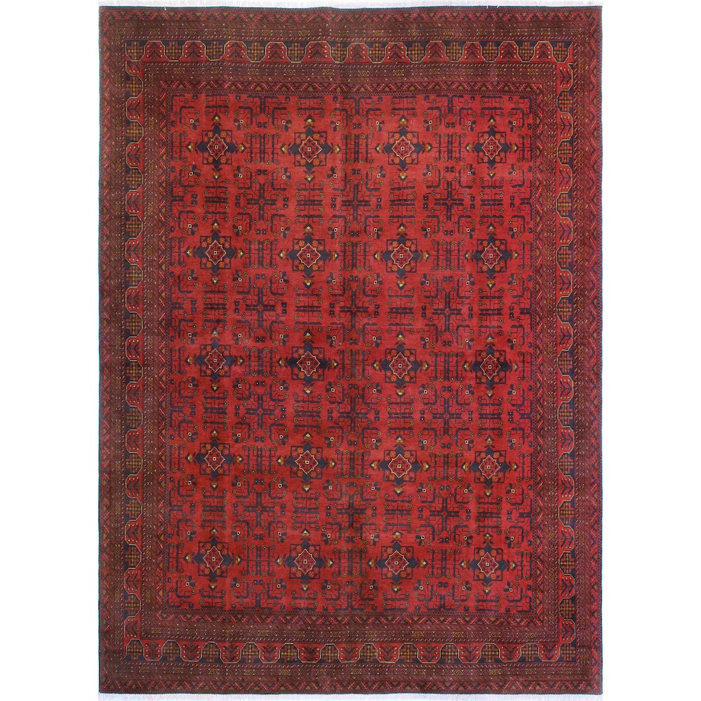 Khal Mohammadi Ladan Red/Navy Rug - 8'3" x 11'3"