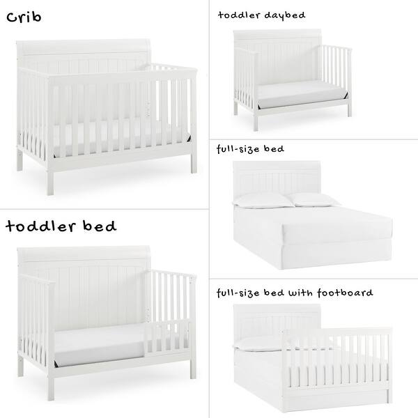 Contemporary sleigh crib design for your contemporary baby nursery decor. avenue greene ryker 5 in 1 convertible