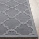 preview thumbnail 29 of 73, Hand-Tufted Amy Tone-on-Tone Lattice Wool Area Rug