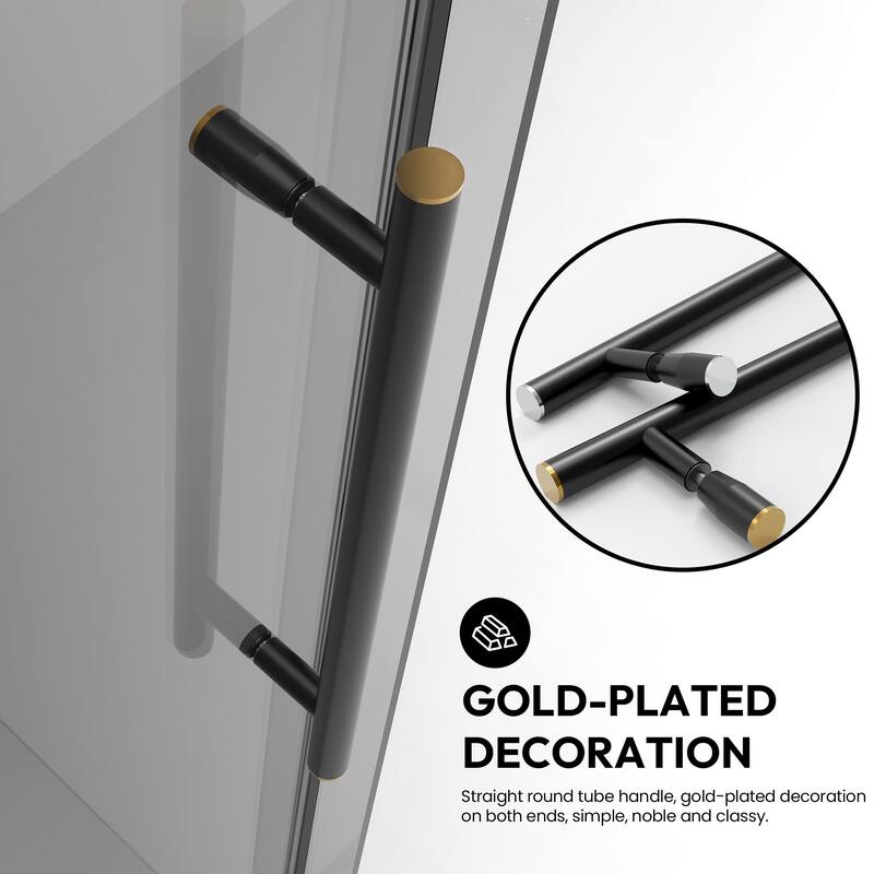 Miseno MSD-ECHA-6878-SS Echarri 78" High x 68" Wide Sliding Semi