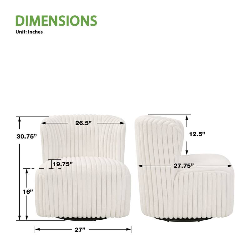 Lucia Swivel Chair