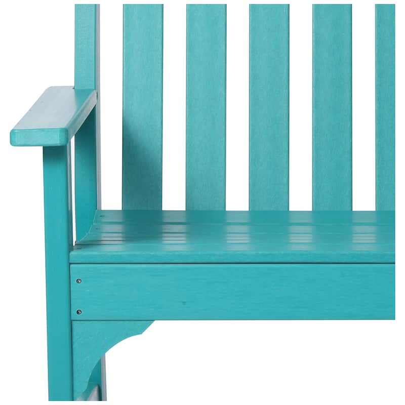 Polytrends Laguna 51" Outdoor Patio 2-Person Garden Bench