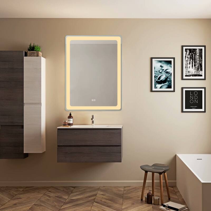 chic Smart Backlit LED Illuminated Fog-free Vanity Mirror