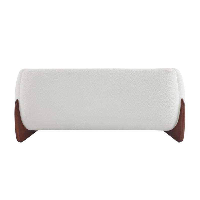 Alma Upholstered Boucle Loveseat by Christopher Knight Home