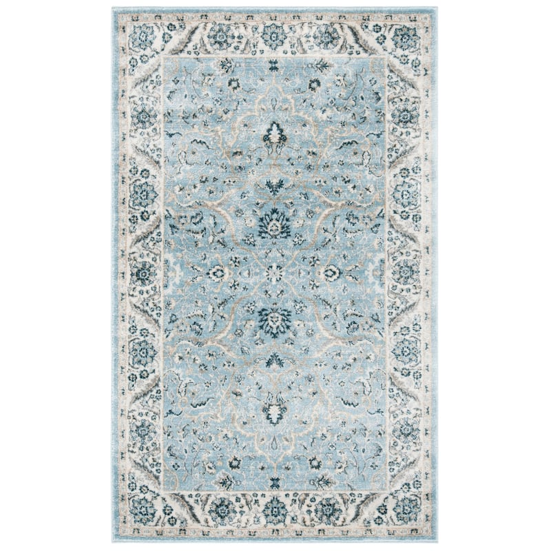 SAFAVIEH Isabella Pietra Traditional Oriental Rug - 2'2" x 5' - Light Blue/Cream - Rectangle