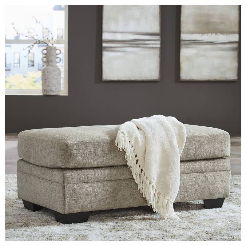 Signature Design by Ashley Stonemeade Ottoman - Taupe
