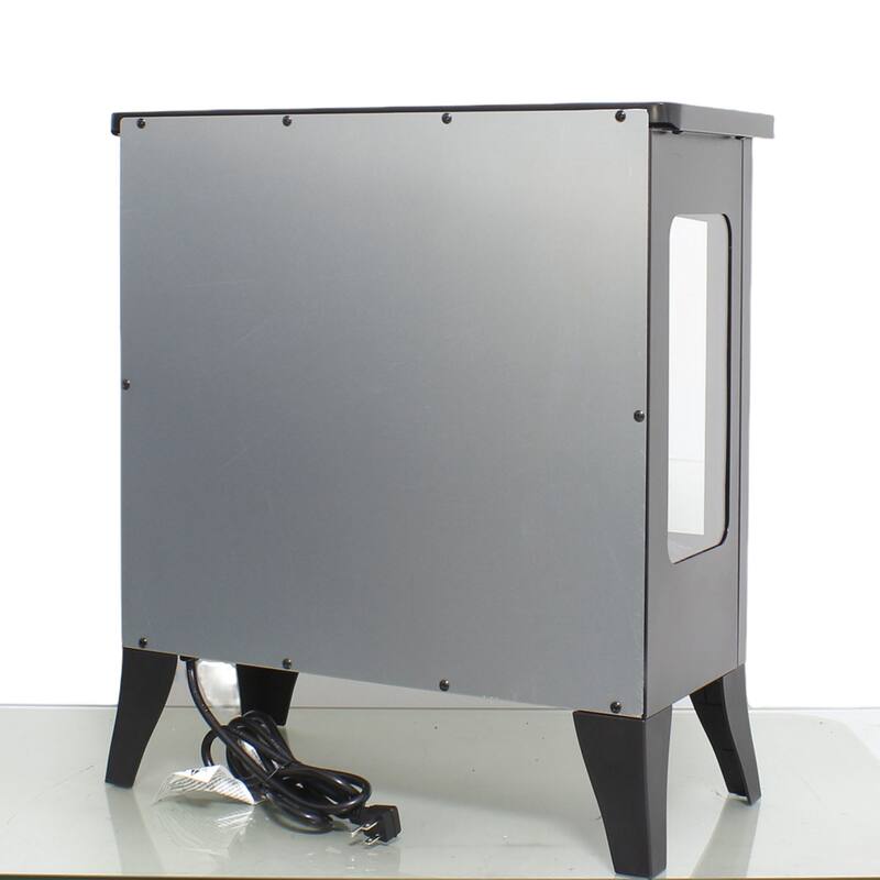21 inchThree-sided Freestanding Electric Fireplace Stove heater with 3D Flame effect with remote control