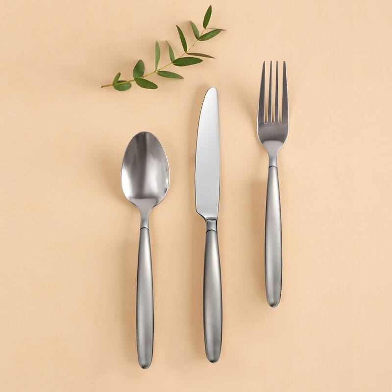 Skandia™ - Tidal Frosted 20 Piece Flatware Set, Service for 4, Forged