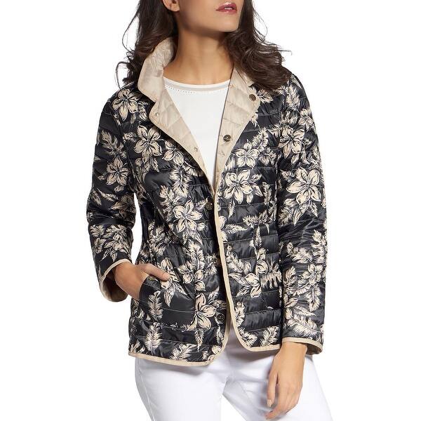 Shop Basler Womens Plus Outdoor Puffer Jacket Winter Reversible