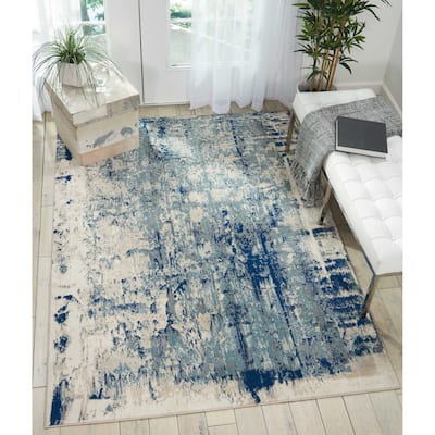 Nourison Maxell Modern Abstract Distressed Area Rug