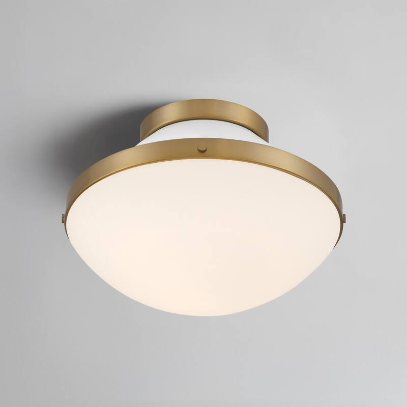 Crystorama Lighting Group XAN-8001 Xander 12" Wide Flush Mount Bowl