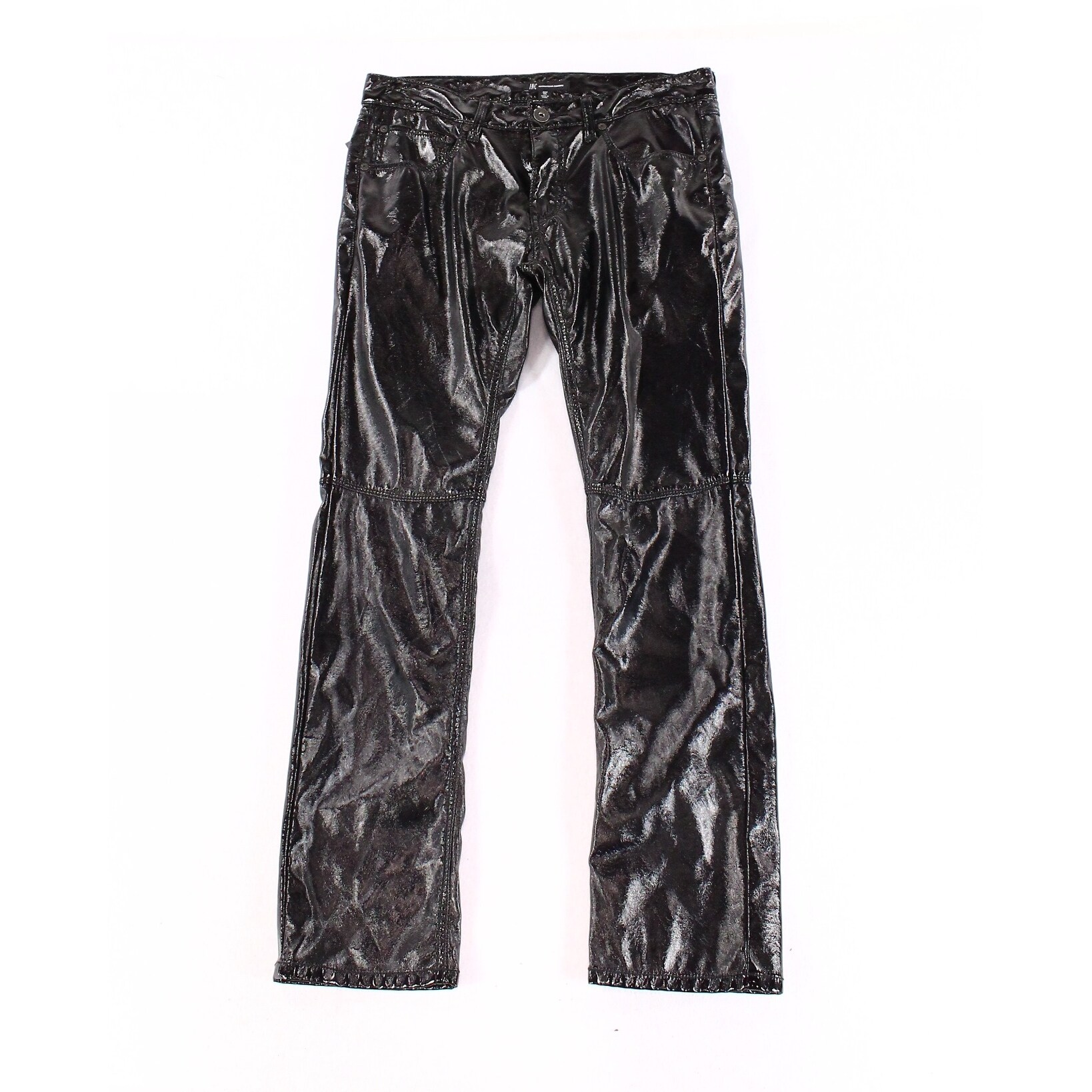 mens vinyl pants