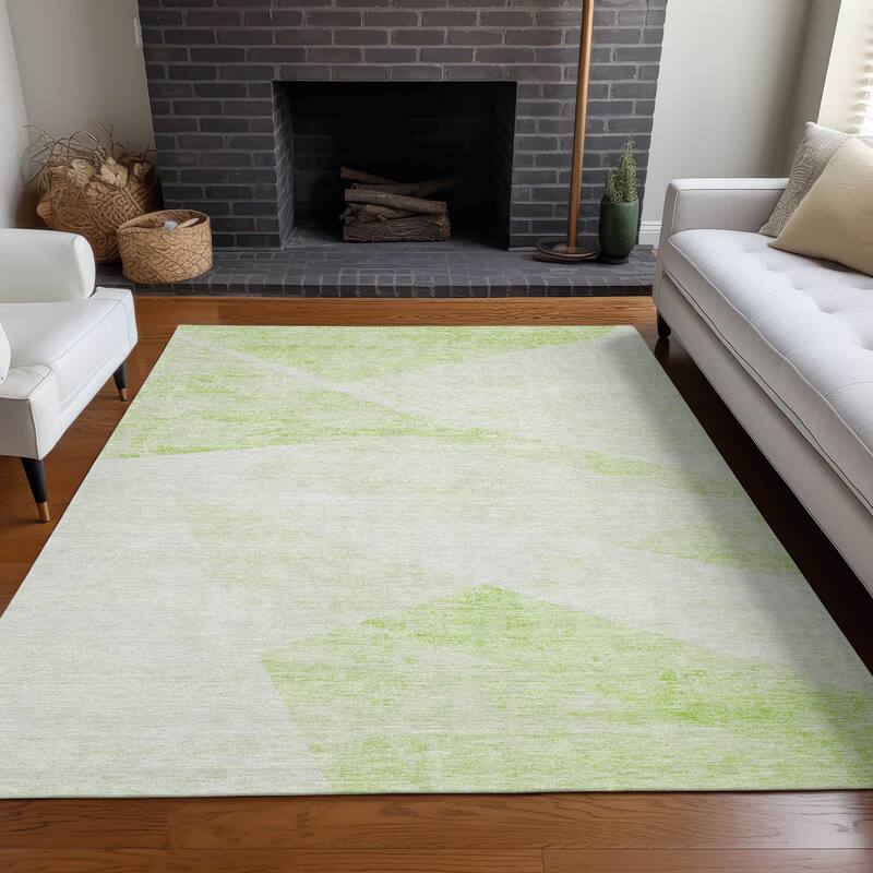 Premium Washable Super Soft Mayfield Rug - Aloe - 2' 6" x 3' 10" - Rectangle