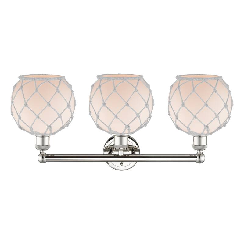 Innovations Lighting Endless Possibilities Edison - Farmhouse Rope - 3 Light 26" Bath Vanity Light